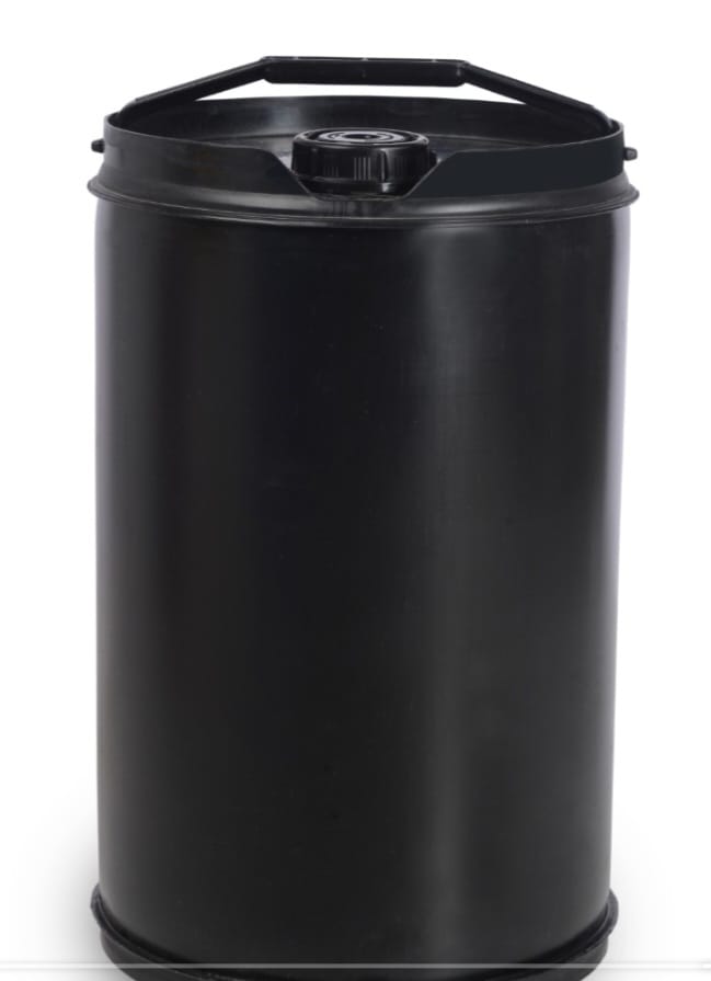 Black HDPE Drum